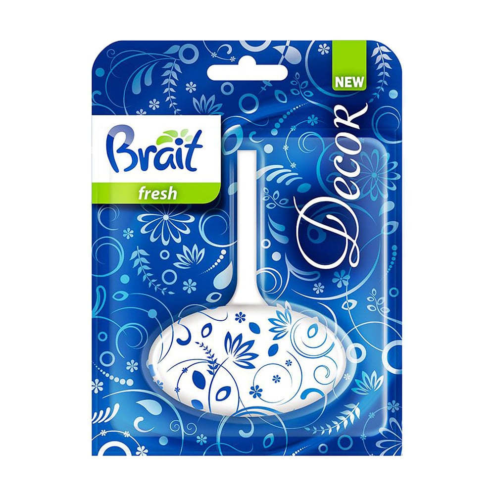 Твердий туалетний блок Brait Decor Fresh, 40 г